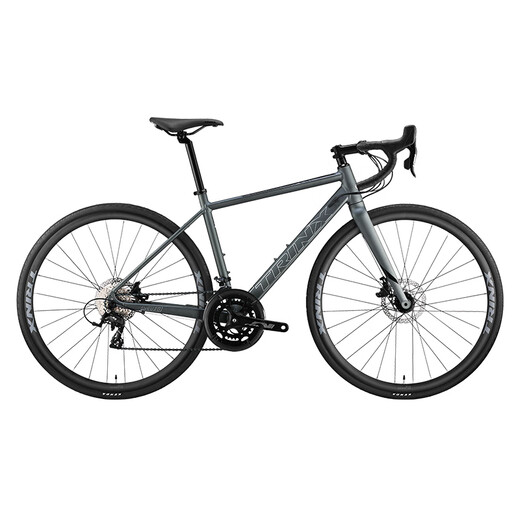
Qianlida Tornado 700 Series Tornado 500 Bend Road Bicycle Road Vehicle Aluminum Alloy Oil Disc Brake Speed Change Tornado 500- A3 Rock Gray Silver 700C*490mm, Recommended About 170-178cm 16
