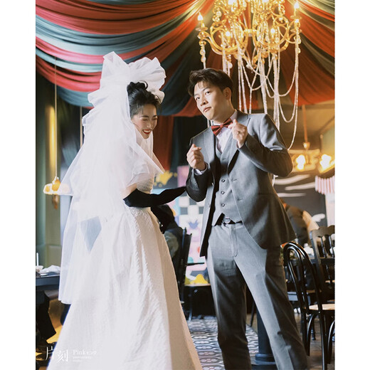 Kechu bride's veil catching yarn clouds fluffy yarn main wedding dress certificate registration oversized veil wedding photography style wedding dress white clouds catching yarn 80cm-100cm