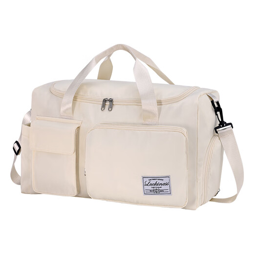Easy Travel Package große Kapazität Sports-Fitness-Tasche Kurzstrecken-Bordpaket für Reisebotten White White White
