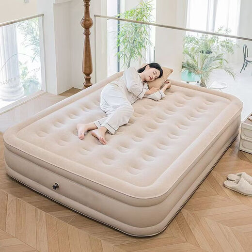Aipaisen extérieur entièrement automatique matelas gonflable simple et double ménage matelas de sol sauvage tente de camping pliant pliage de lit de lunch pour le déjeuner pompe à main extérieure [sac de rangement gratuit + oreiller] remise spéciale lit simple lit bas 190 * 99 * 22 (pas photo principale)