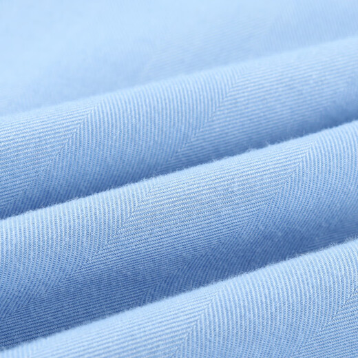 YOUNGOR long-sleeved shirt men's plain thermal shirt to keep warm and keep out the cold VLBN119760IBA light blue 41