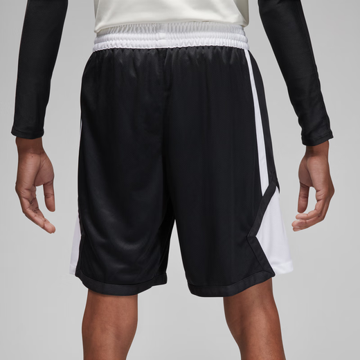 Nike (NIKE) Jordan DRI-FIT men's quick-drying basketball shorts custom team uniform HF0526 012 black/white/white S