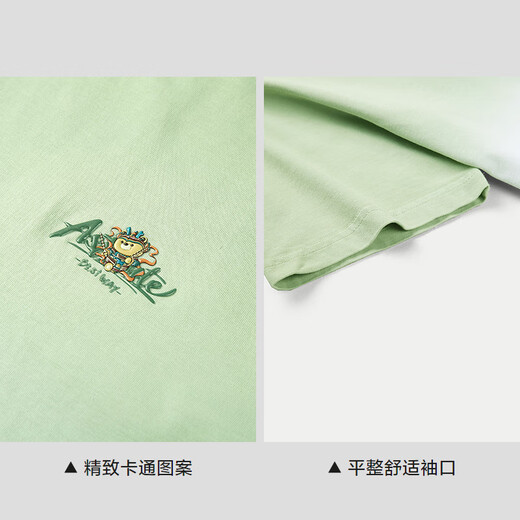 HLA海澜之家短袖T恤男25轩辕小将联名纯棉圆领短袖男夏季