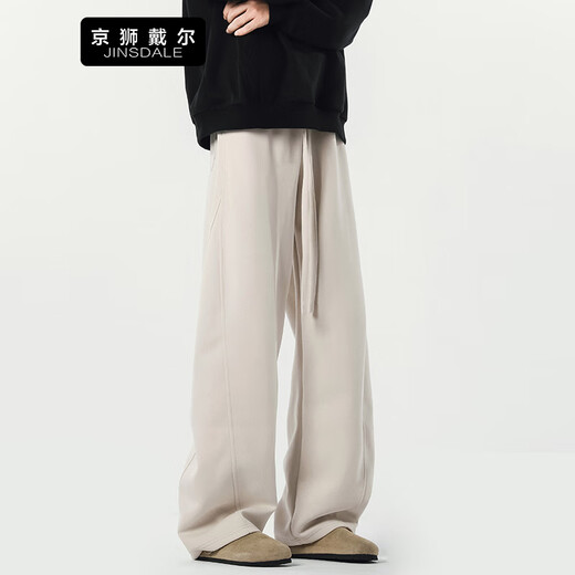 Jingshi Dell American High Street Scimitar Hosen Herren Spring Trendy Brand Weitbein Sport Jogginghosen