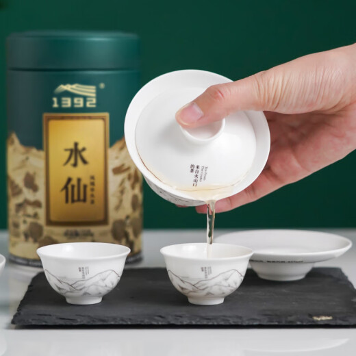 1392 Tianchi Tea Industry Phoenix Dantong Té [colorido] Narciso auténtico Chaozhou Single Cong Alimentos autónomos Oolong Tea Gift Box [orgánico] Narciso 100g*1 Can