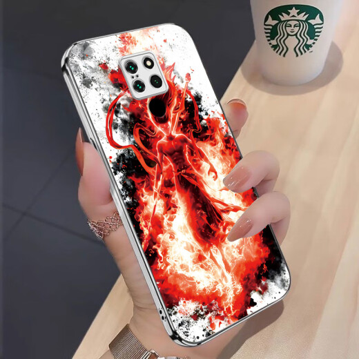
Mo Xiao Nezha Huawei Mate20 mobile phone case HMA-TL00 new Nezha creative dirt-resistant simple cooling and light luxury Huawei Mate20 [Metal paint Cangling green] SY12186 Nezha