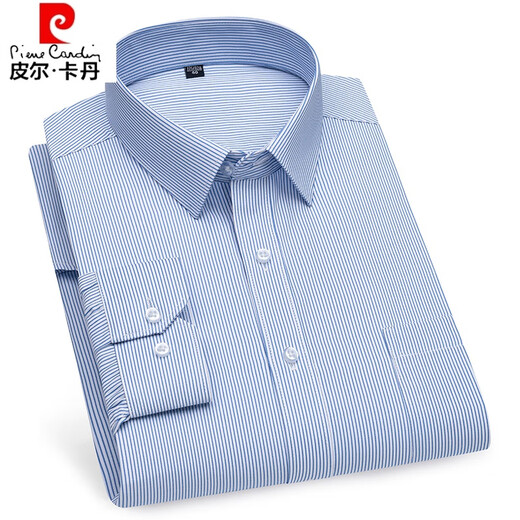 Pier Cardin White White de manga larga Negocio Formal Formal ropa de trabajo profesional Camiseta de boda de hombres Groomsmen Traje de boda para hombres 6626 43 (190)