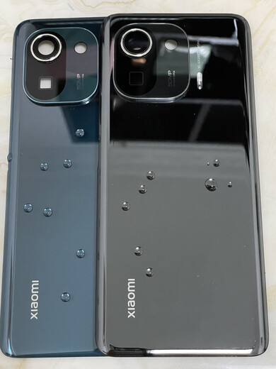 MIUI Xiaomi 11 original glass back cover 11pro disassembled back cover Original battery back cover Xiaomi 11 back cover black 9 new