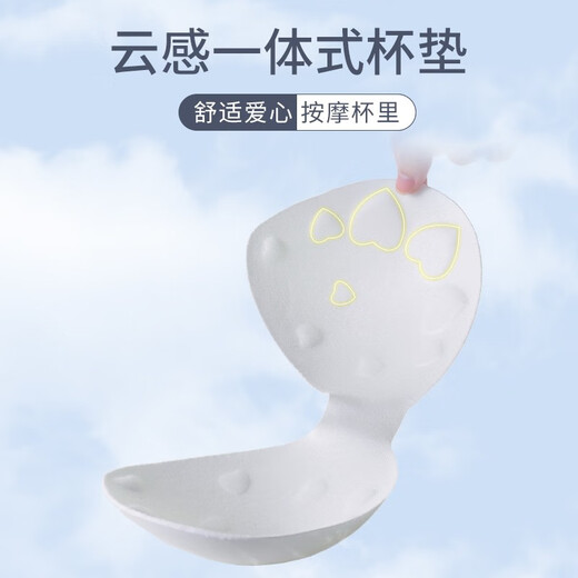 南极人（Nanjiren）高强度运动内衣女跑步防震聚拢防下垂健身一体美背瑜伽背心文胸罩 黑色 紫色 M (适合80-100斤)