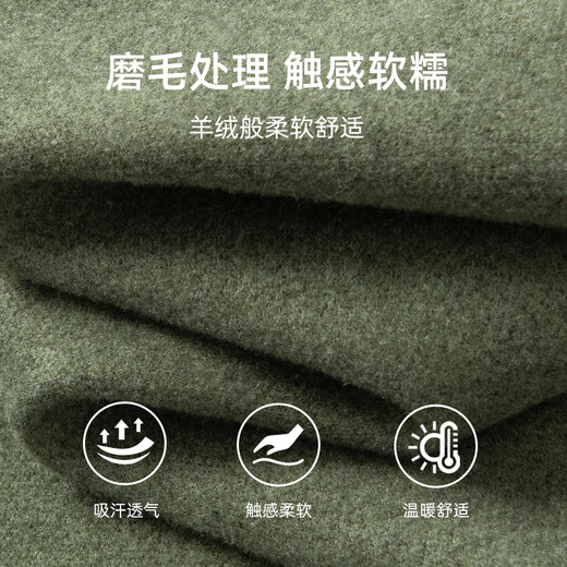 MINISO flannel shirt men's new spring and autumn Japanese versatile simple heather gray long-sleeved shirt jacket men's long sleeve heather gray L 175 (Full refund for quality issues within 30 days)