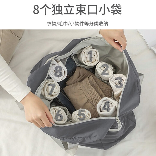 Bangeri-Reisetasche für Männer und Frauen große Kapazität faltbare Trolley-Koffer Aufbewahrung für Lieferbeutel Fitness-Handgepäck-Tasche