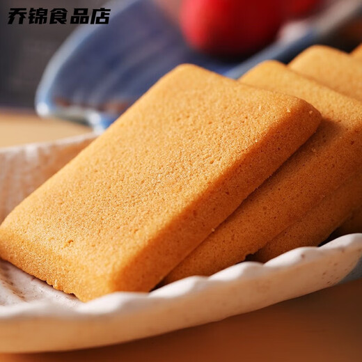胖东来品质干烙饼干 鸡蛋煎饼早餐休闲零食品小吃夜宵 400g*1箱约 干烙795g约47包