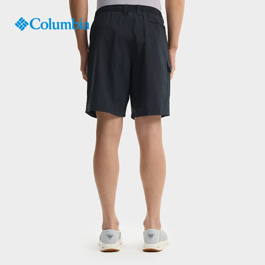 Columbia Outdoor 25 spring and summer new men's fishing series water-repellent dry sports shorts FM5618 010 XL (185/82A)
