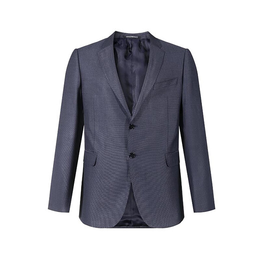 【二手99新】未使用 男装 阿玛尼 EA 男士西装西服套装 H41VMT E1048 919 夜蓝色点点图案 48