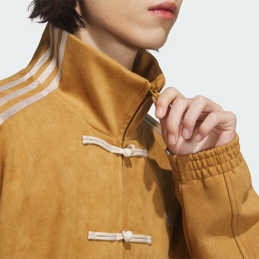 阿迪达斯 （adidas）/三叶草蛇年限定男女款新中式外套JZ9926 JZ9926 蛇年限定/青铜色 3XL 190/120A