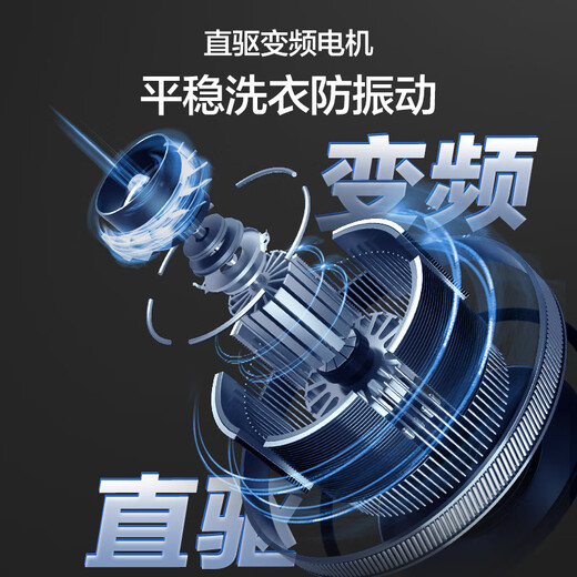 
Haier washing machine pulsator fully automatic 10-dollar Jin [Jin equals 0.5 kg] Essential washing dual-power direct drive frequency conversion first-level energy efficiency 1.3 Washing ratio exclusive washing, old-for-new home appliance subsidy MBDE689 [Yunxi Cleaning Real Estate] Intelligent release + UV sterilization