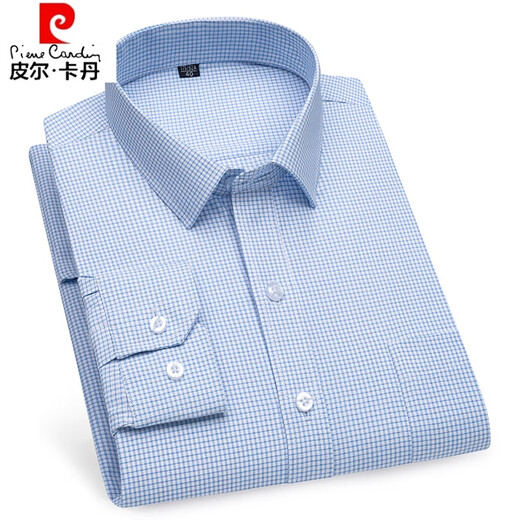 Pier Cardin White White de manga larga Negocio Formal Formal ropa de trabajo profesional Camiseta de boda de hombres Groomsmen Traje de boda para hombres 6626 43 (190)