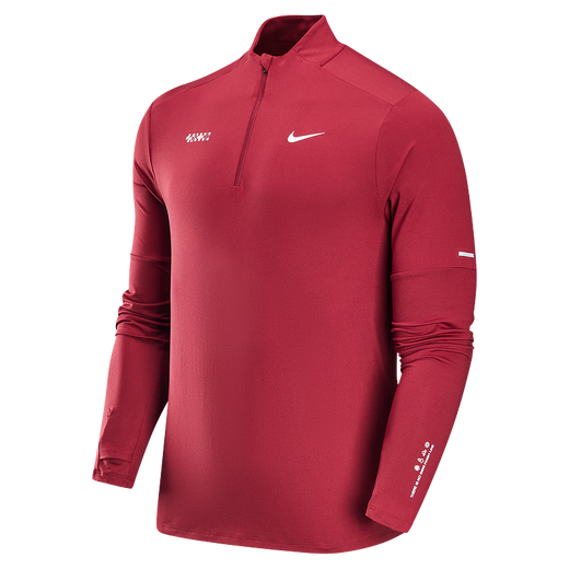 Nike (Nike) [Jinlang Sports] Männlicher Sonnenschutz schnell trocken 1/4 Reißverschluss mit offenem Karten mit Open-Carded Top Sweatshirt HV8212-677 Farbe XL