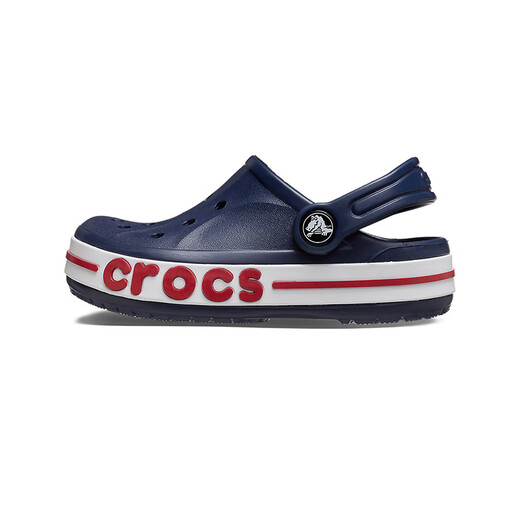CROCS Crocs Baya Crocban children's clogs beach shoes boys and girls toe-cap slippers/207018/207019 dark blue-410 34 (205mm)