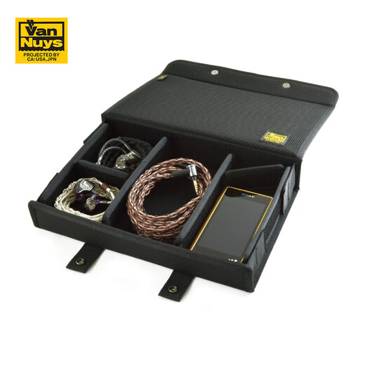 La caja de almacenamiento de auriculares profesionales de Vannuys/Vannith Hall a nivel profesional es adecuada para auriculares Ailee y Fiorente Tukaiyin Haibei D826 (6 cuadrículas)