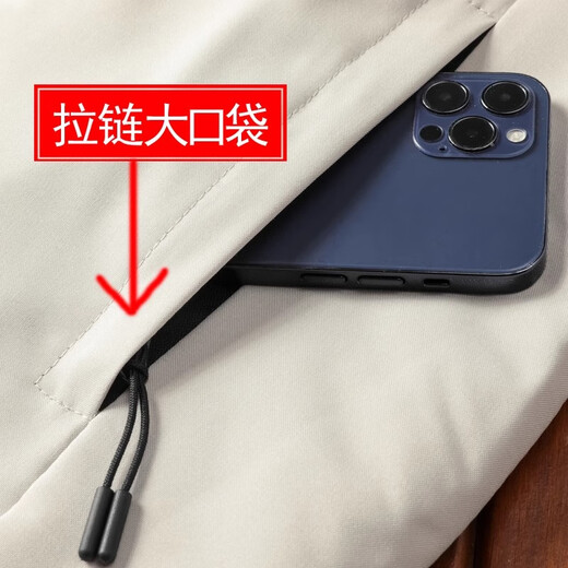 Jeanswest Wang Yibo befürwortet eine Samt-Angriffs-Baumwolljacke für Männer im Winter, einen neuen, verdickten, warmen Federsamt-Baumwollmantel, Khaki-Samt, verdickt, XL