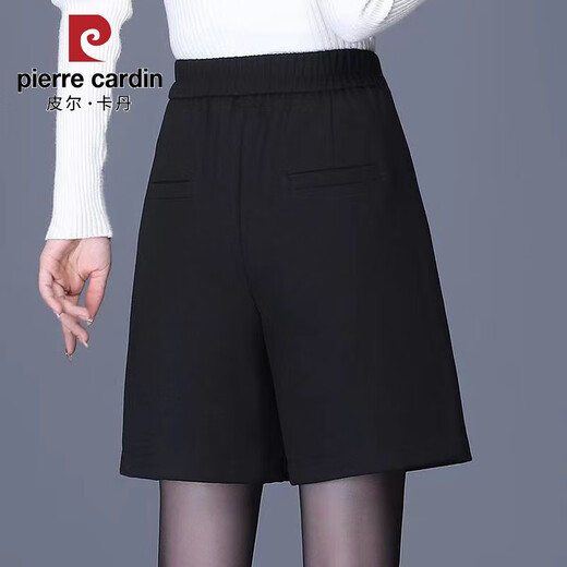 
Pier Cardan Suit Shorts Dress Women's 2025 Spring and Autumn New Korean Style E-Land High Waist Fake Two-Piece Skirt Pants Outside Wear Base Shorts Black E Zone 6196 XL 115Jin [Jin equals 0.5 kg]-125Jin [Jin equals 0.5 kg]