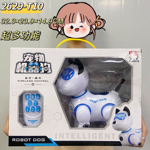 Institution de formation Store de jouets Multi-fonction Robot de puzzle intelligent Toy chien Interaction vocale Interaction Remote Remote T21 Remote Robot de nettoyage intelligent
