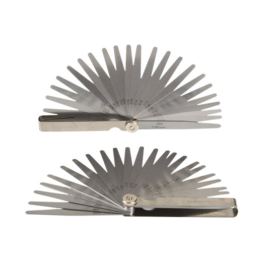 惠利得定制23件套塞尺E9734 0.02mm/0.03/0.05/1.00mm塞规E9730 E9734 (0.02-1.0mm)