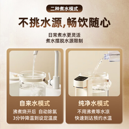 Qinyuan (Truliva) Instant-Wasserspender schnellheizender Wasserspender Home Desktop Wasserspender Mini Tragbarer Teebraumaschinenmaschine H-zy5012