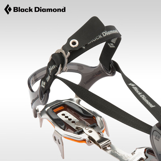 Black Diamond Tanabata Valentine's Day black diamond bd horizontal tooth tied crampons outdoor professional climbing ice climbing crampons a pair 400041 suitable for sizes 36-46, weighing about 860g