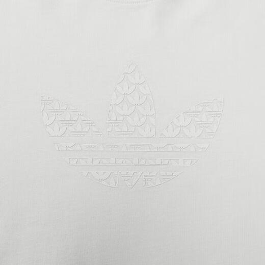Adidas adidas [大发发] clover Männer Q12 Monogramm TT -Shirt JX2628 XL