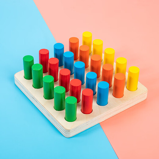 Sensorische Ausbildungsstangen für Kinderunterrichtshilfen für zylindrische Kindergarten Frühschulbildung Sensorische Bausteine Spielzeug 3 Jahre alt 6 25 Sensorische Trainingset + Angesichtswürfel [ + Aufbewahrungstasche]