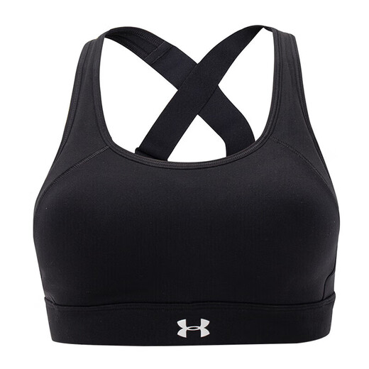 UNDER ARMOUR Women's Sports Bra New Bra Fitness Yoga Pilates Vest Training Running Bra Cycling Bra 1373859-001 XS