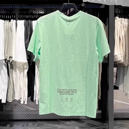 NIKE短袖男装夏季新款透气快干跑步训练T恤男士运动休闲纯色上衣半袖 HF6169-376 M