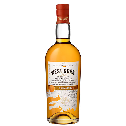 Westcow West Cork Torf Sherry Rum Porter Barrel Irish Single Malt Whisky Rum Barrel Irish Single Malt Whisky