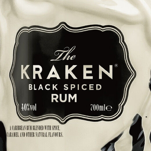 Kraken North Sea Giant Demon and Fragrance Black Rum Rum Wine Beverage Base Wine [Limited Commemorative] 17 Year Discovery Number 700mL