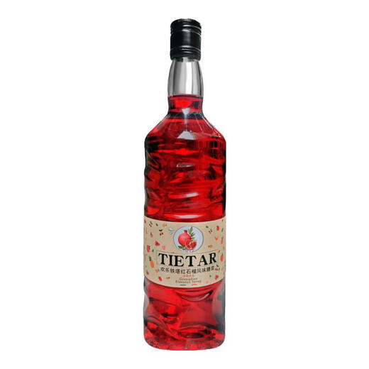 欢乐铁塔红石榴糖浆调酒咖啡伴侣鸡尾酒基酒莫林力娇酒果酒调酒糖浆730ml 【红石榴糖浆730ml*2瓶】