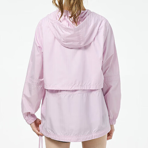 Nike (Nike) Jacket Women's Clothing 2025 Spring New Woven Jacket Fitness al aire libre Running Windpop Holded Sports Casual Wear AJ2983-695 Pink S