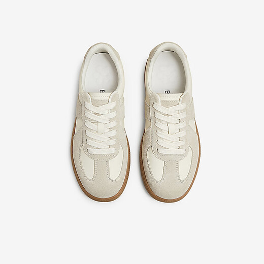 Los mejores 25 zapatos de entrenamiento físico del centro comercial de primavera de primavera zapatos casuales de deportes para mujeres bg738am5 beige/gris 39