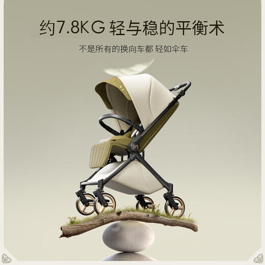 DearMom stroller Rome holiday two-way foldable seats and lying lightweight high landscape with shock absorbing trolley Max