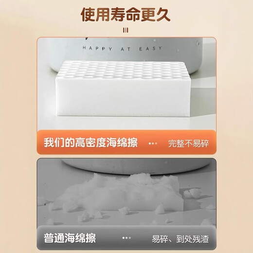 JCZS Japan Magic Wipe Decontamination Nano Sponge High Density Kitchen Cleaning Artifact for Washing Cups Magic Sponge Block Durable 300 Times Independent Pack of 40 Pieces Upgraded and Thickened Not Easy to Fall off Nano Level High Density Wear Resistant and Durable