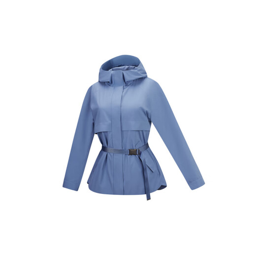 Kolon Sportkolon Sport Commentaire Couleur solide extérieur sport décontracté veste à capuche à capuche pour femmes taupe gr m