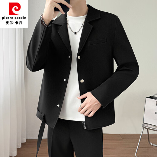 
Pierre cardin men's suit jacket draped and upright anti-wrinkle business formal wear 2025 new casual suit jacket men's high quality light green XL