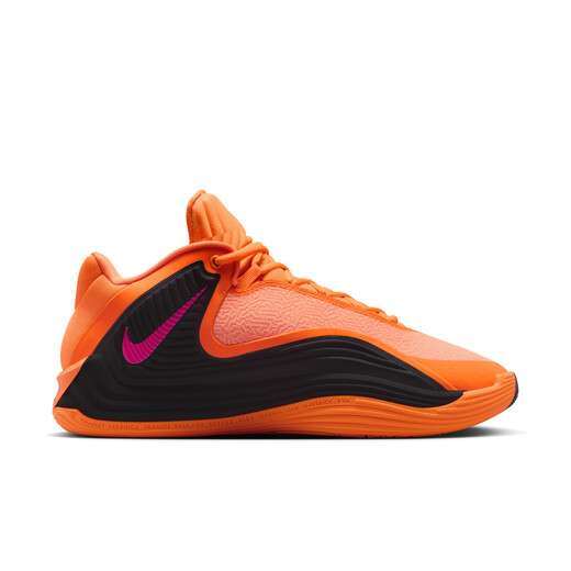 Nike Antetokounmpo Men's Basketball Shoes Spring Anti-torsion Sports Grip NIKE FREAK 7 HF3451 800 Dutch Orange/Transparent Pink/Light Lemon Yellow/Black 43