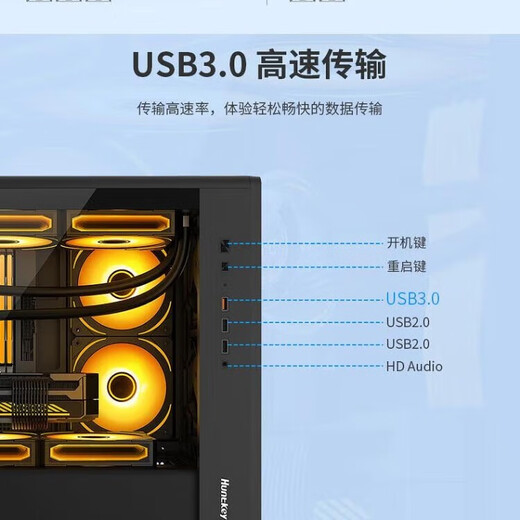 PC boss AMD Ryzen R7-9700X high-performance assembly computer Designer graphics workstation E-sports game console Business office Desktop with wireless WIFI RTX5060Ti-16G E-sports live broadcast Smooth gaming experience 32G DDR5 memory + 2TB solid state drive