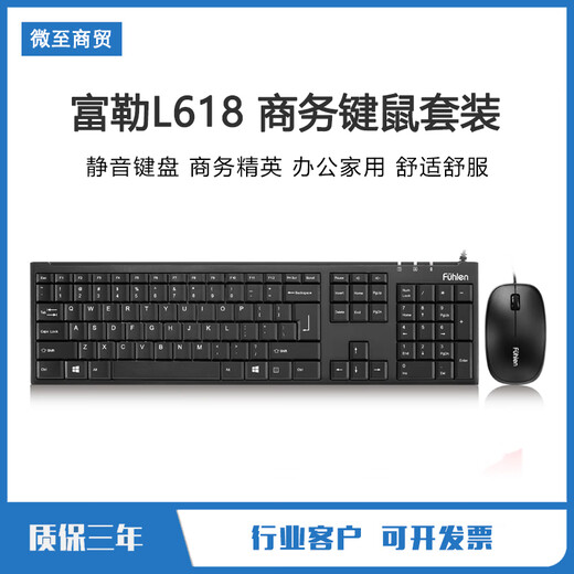 Tastatur und Maus, USB-Kabel, kabellos, für Desktop, Medien, Spiele, Maschinen, E-Sport, Business, geräuschlos, leuchtendes Tastatur- und Maus-Set, Rapoo X120PRO, Schwarz