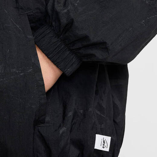 Nike (Nike) Damen-Top-Sport losen losen Casual Street Dance Training Windproof Wobproof Jacke HF6069-010 HF6069-010 S
