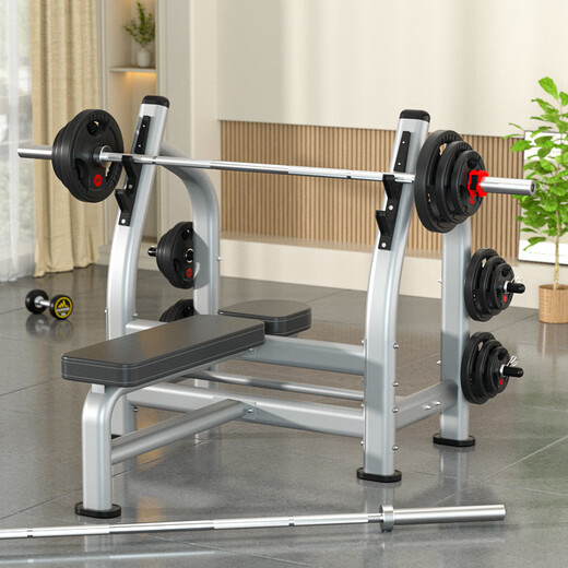 Aichen commercial bench press rack multi-functional weight bench men's home barbell squat fitness comprehensive training equipment bench press rack bare rack 800 kg load-bearing