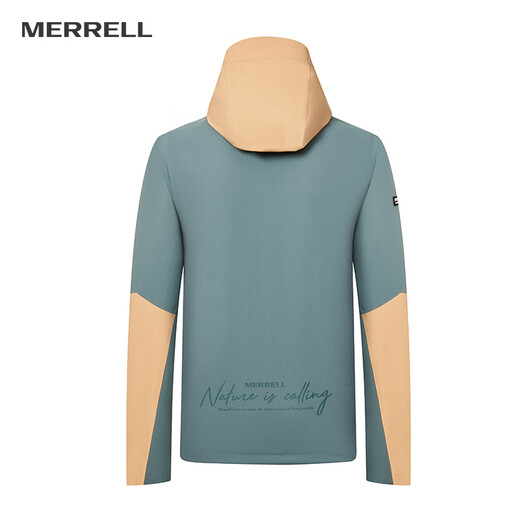 
Merrell/Merrell outdoor sports three-in-one windbreaker for men and women waterproof inner fleece soft shell mountaineering jacket Military green_MC3230016-GE25 (neutral) L