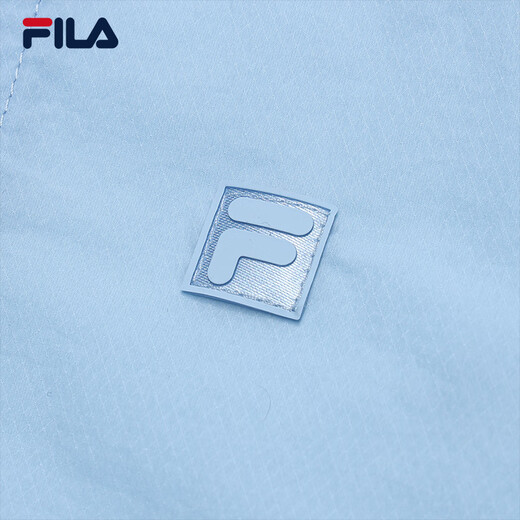 Fila Damens gewebte Jacke Yang mi gleicher Stil 2025 Herbst Neue Mode lässig Lose Sonnenschutz Kapuze mit Hanging Blue-lb M 165/84a/m